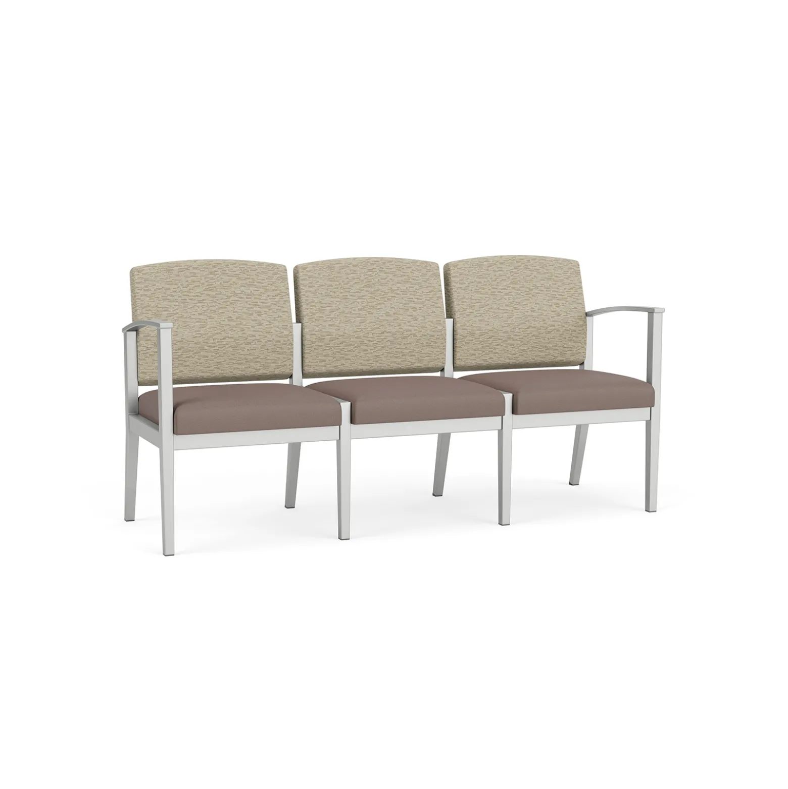Mason Street Steel 3 Seat Sofa in Standard Upholstery