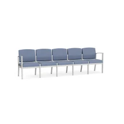 Mason Street Steel 5 Seat Sofa In Premium Upholstery
