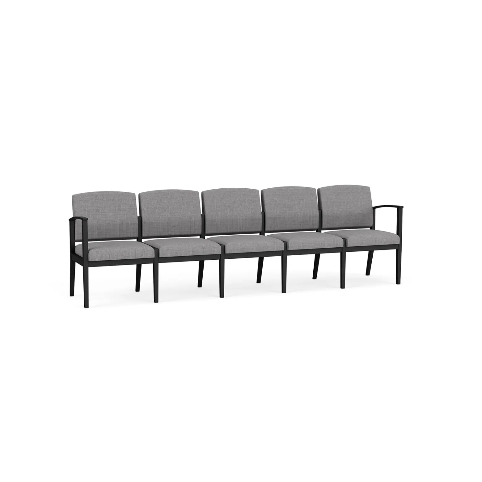 Mason Street Steel 5 Seat Sofa In Premium Upholstery