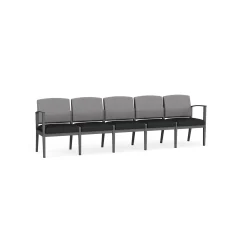 Mason Street Steel 5 Seat Sofa In Premium Upholstery