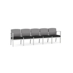 Mason Street Steel 5 Seat Sofa In Premium Upholstery