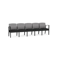 Mason Street Steel 5 Seat Sofa In Premium Upholstery