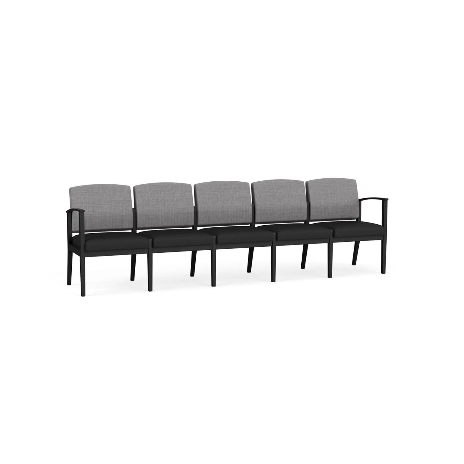 Mason Street Steel 5 Seat Sofa In Premium Upholstery