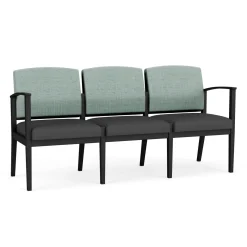 Mason Street Steel 3 Seat Sofa in Premium Upholstery