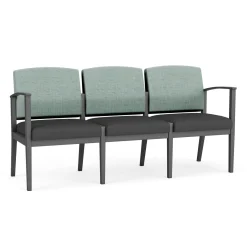 Mason Street Steel 3 Seat Sofa in Premium Upholstery