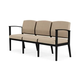 Mason Street Steel 3 Seat Sofa in Premium Upholstery