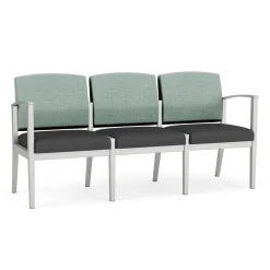 Mason Street Steel 3 Seat Sofa in Premium Upholstery