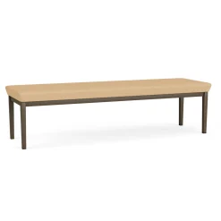 Mason Street Steel 3 Seat Bench In Standard Upholstery