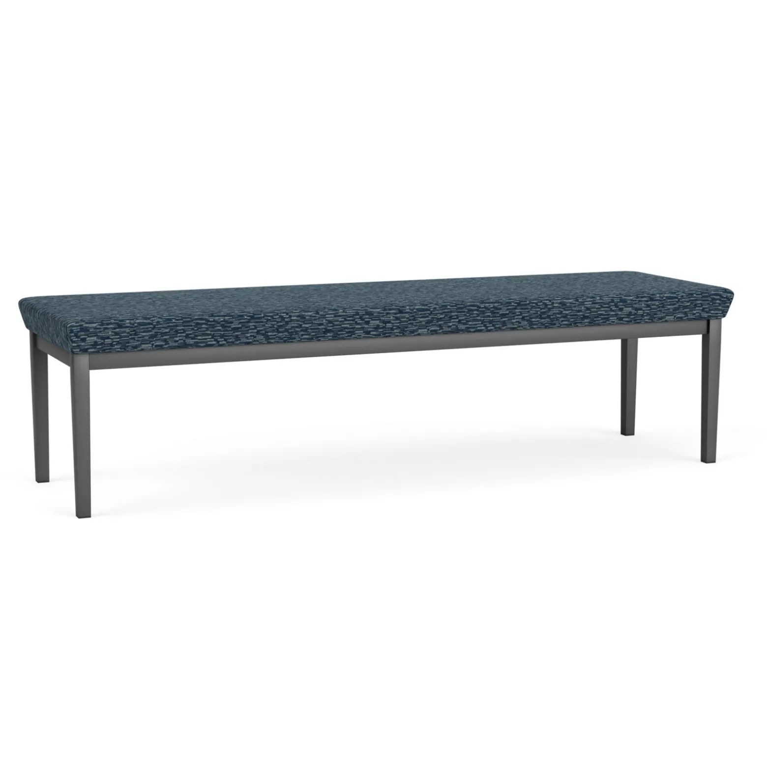 Mason Street Steel 3 Seat Bench In Standard Upholstery