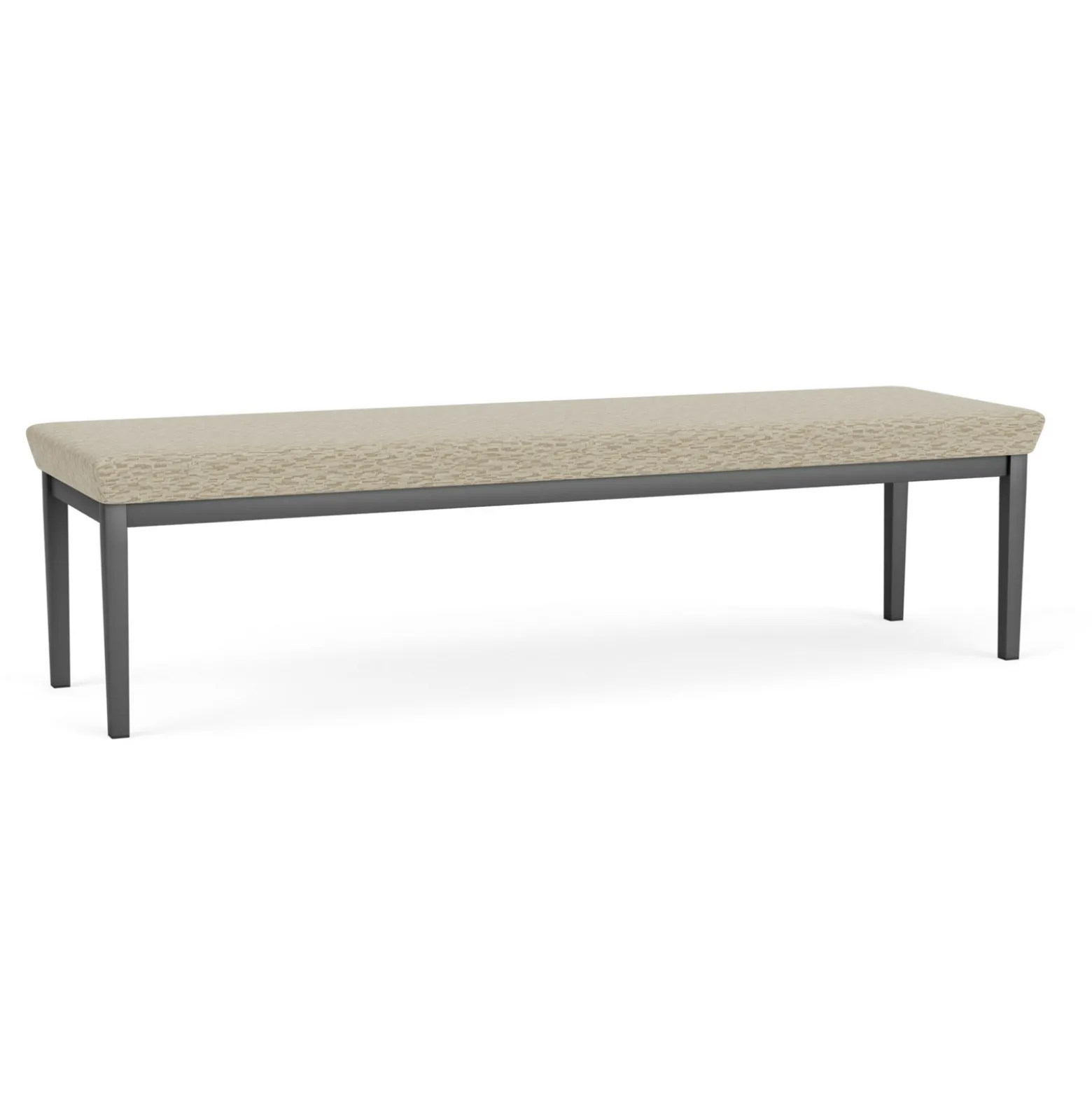 Mason Street Steel 3 Seat Bench In Standard Upholstery