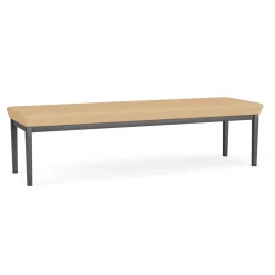 Mason Street Steel 3 Seat Bench In Standard Upholstery