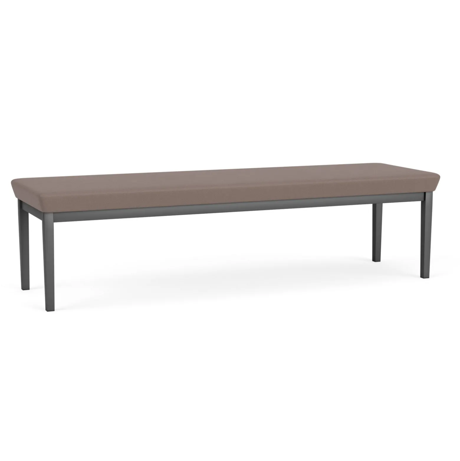 Mason Street Steel 3 Seat Bench In Standard Upholstery
