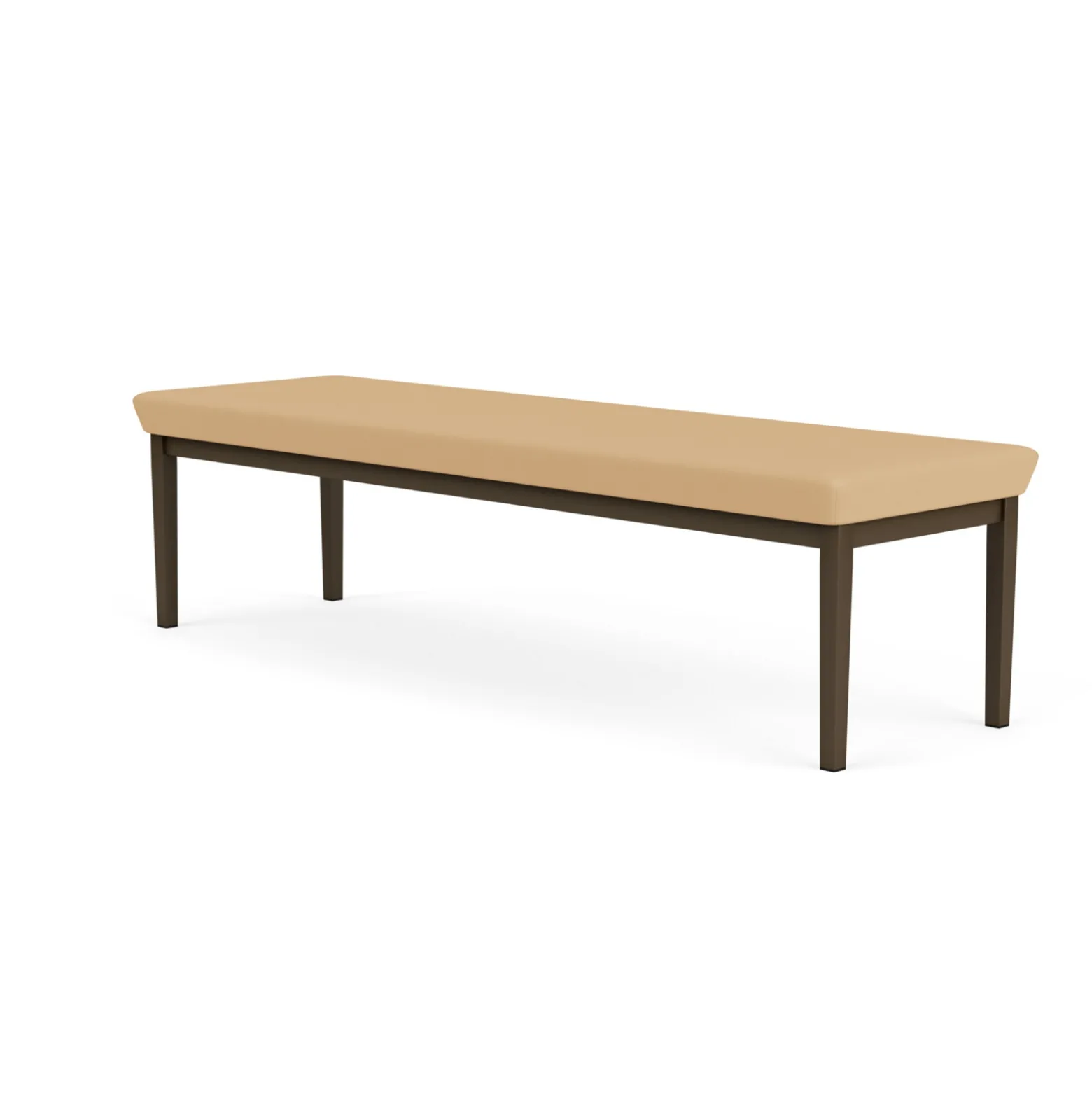 Mason Street Steel 3 Seat Bench In Standard Upholstery