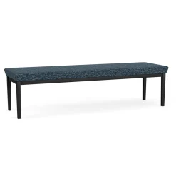 Mason Street Steel 3 Seat Bench In Standard Upholstery