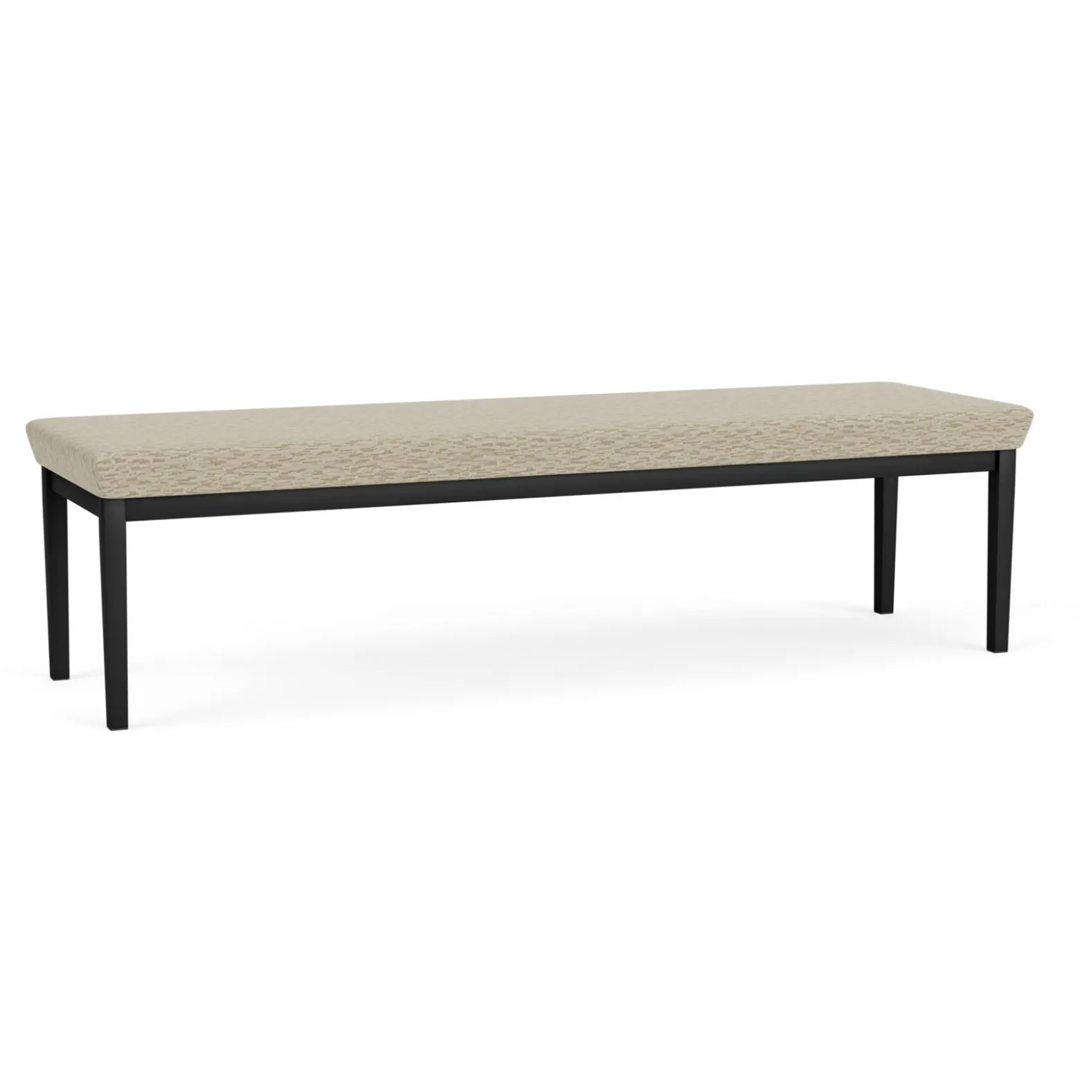 Mason Street Steel 3 Seat Bench In Standard Upholstery