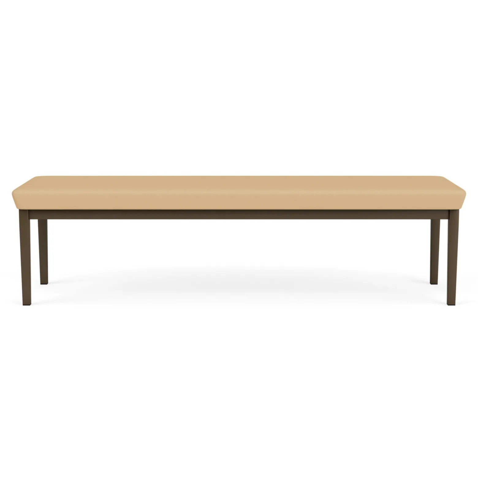 Mason Street Steel 3 Seat Bench In Standard Upholstery