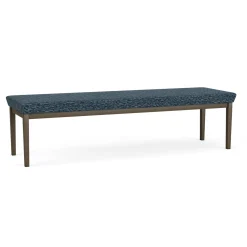 Mason Street Steel 3 Seat Bench In Standard Upholstery