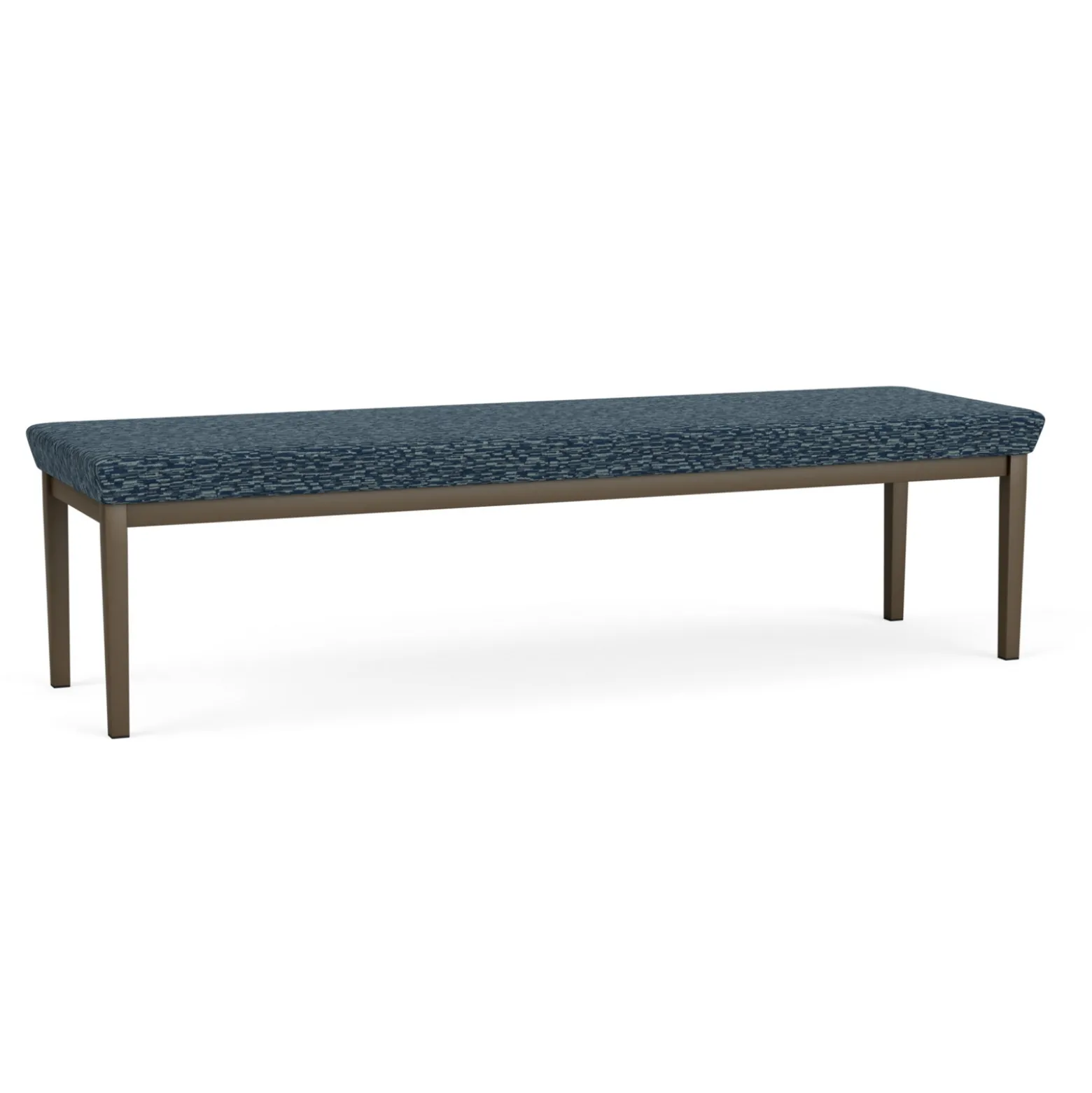Mason Street Steel 3 Seat Bench In Standard Upholstery