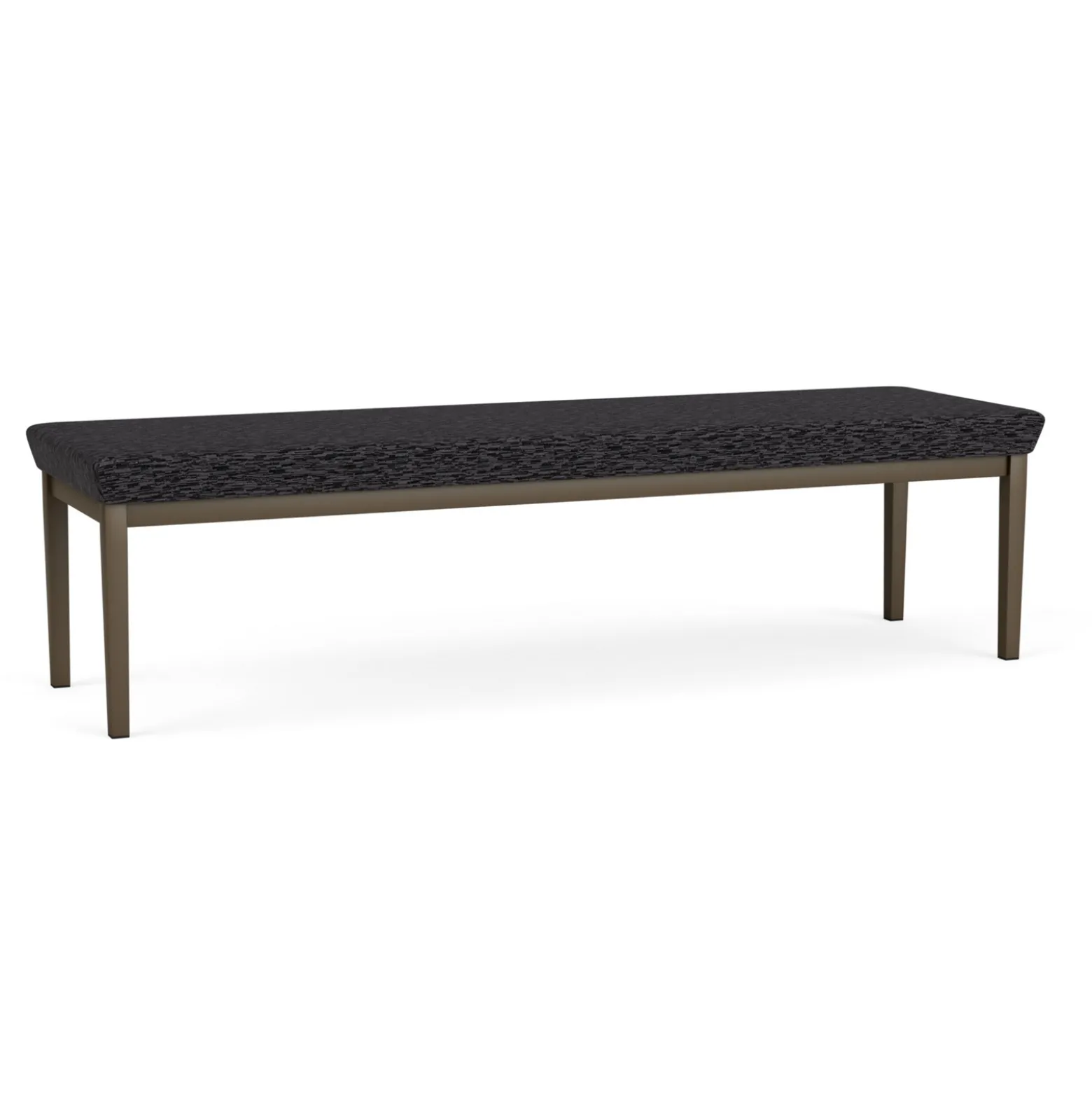 Mason Street Steel 3 Seat Bench In Standard Upholstery