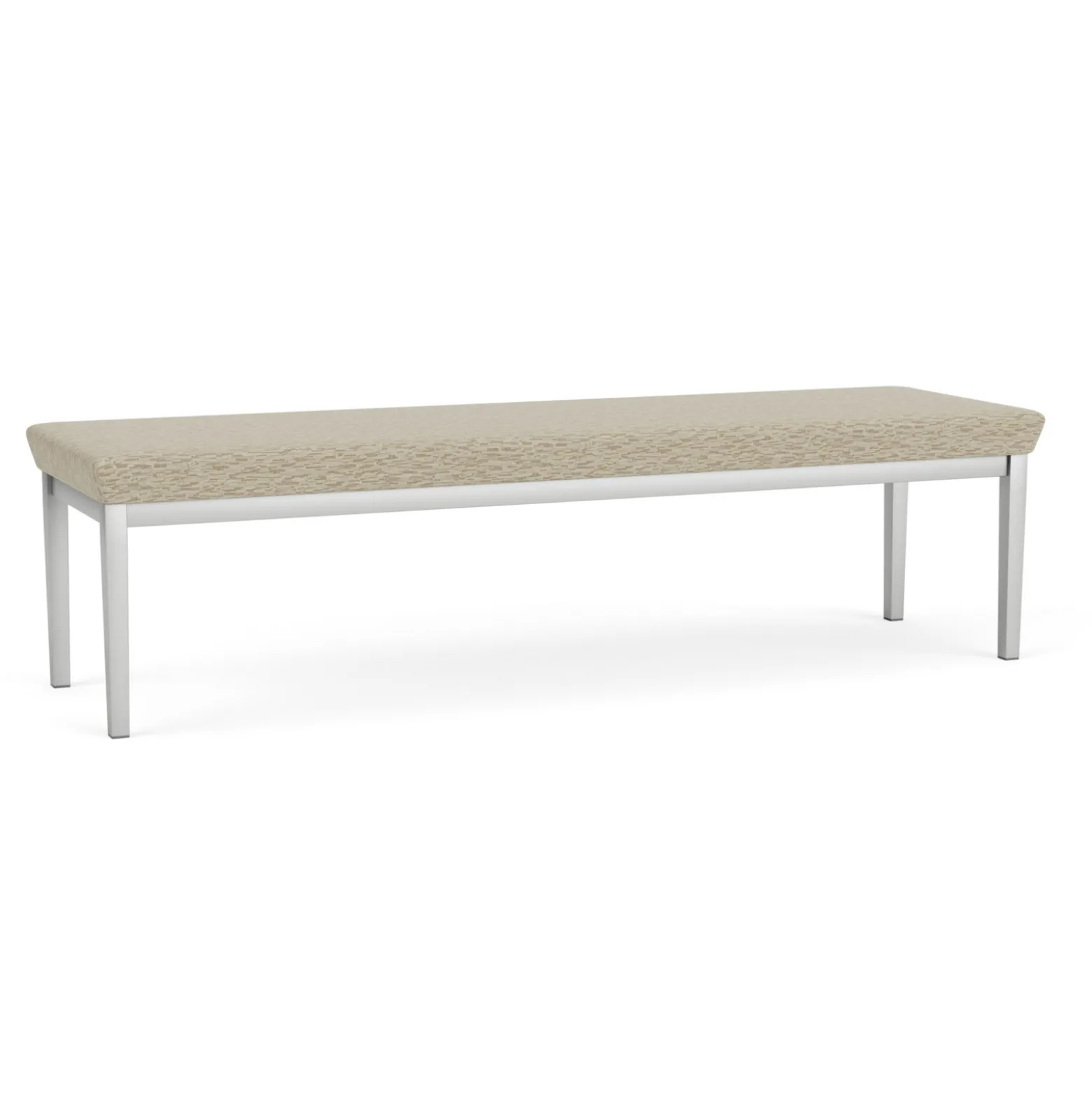 Mason Street Steel 3 Seat Bench In Standard Upholstery