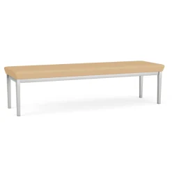 Mason Street Steel 3 Seat Bench In Standard Upholstery