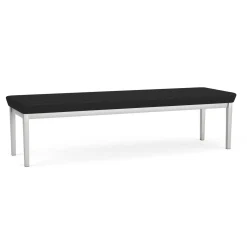 Mason Street Steel 3 Seat Bench In Standard Upholstery