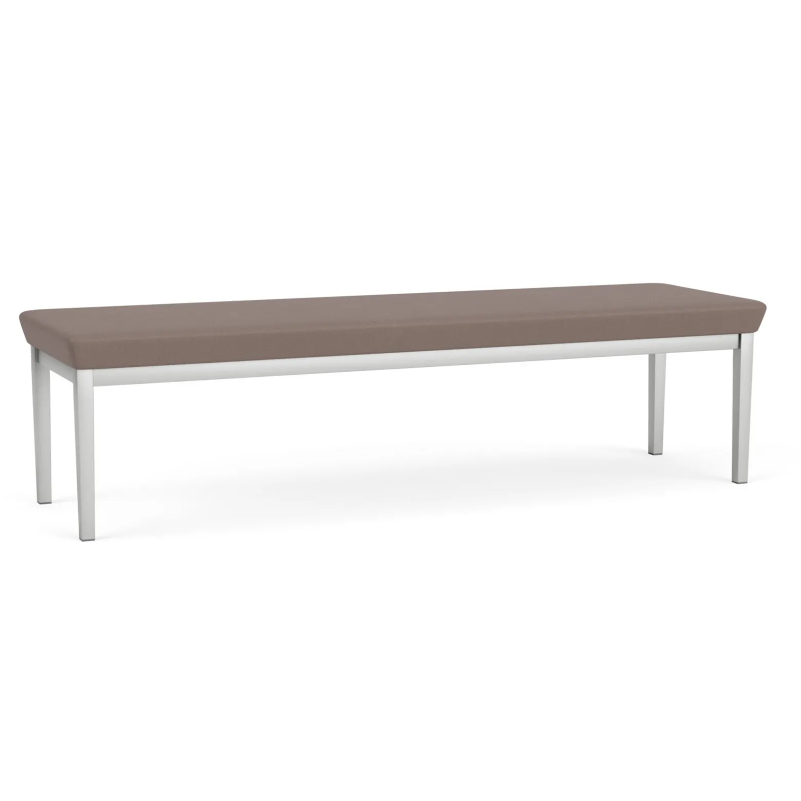 Mason Street Steel 3 Seat Bench In Standard Upholstery