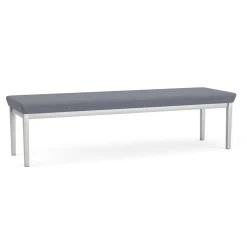 Mason Street Steel 3 Seat Bench In Standard Upholstery