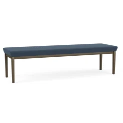 Mason Street Steel 3 Seat Bench In Standard Upholstery