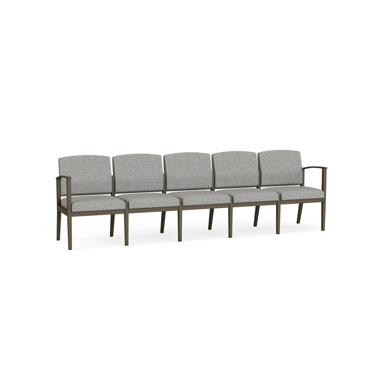 Mason Street Steel 5 Seat Sofa In Standard Upholstery