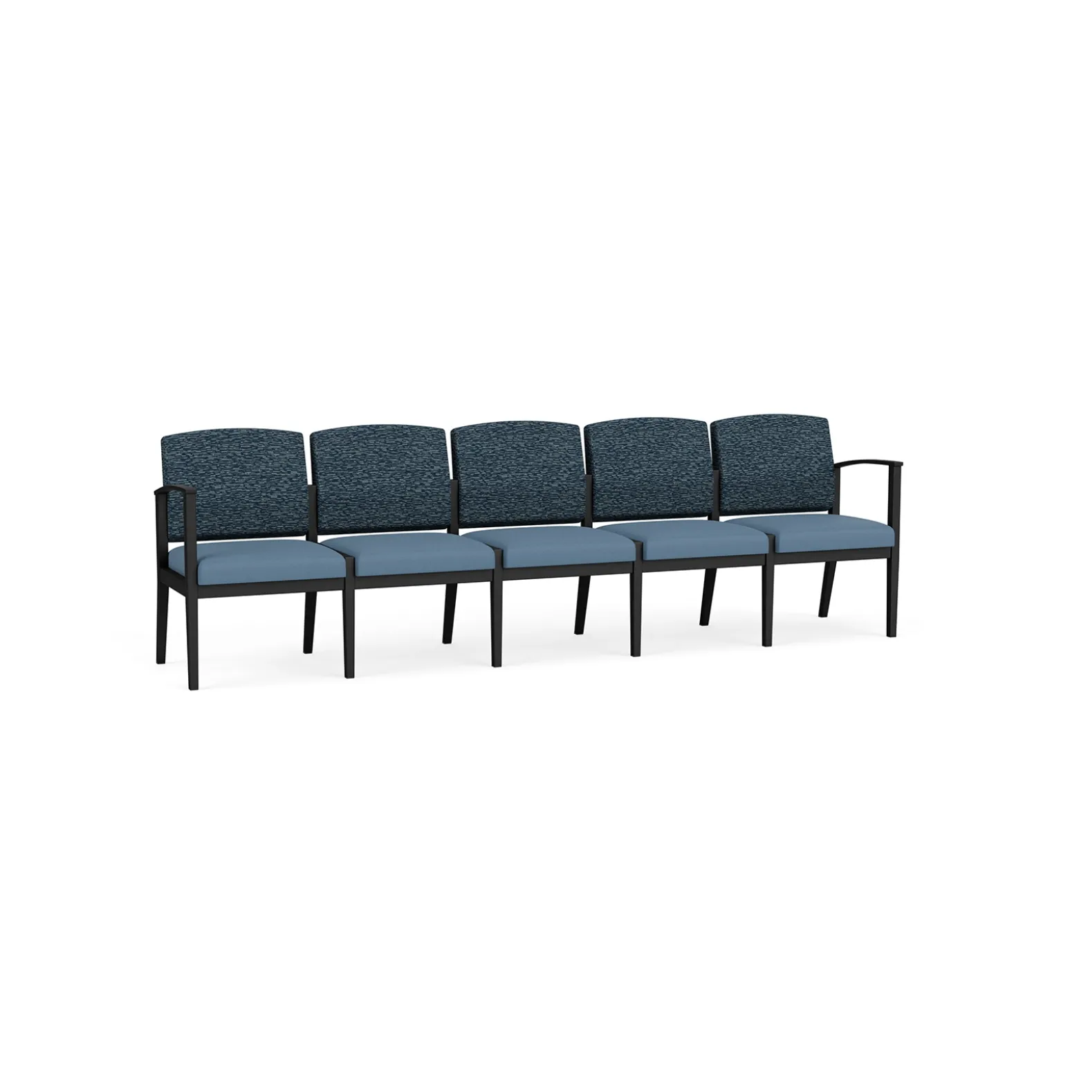 Mason Street Steel 5 Seat Sofa In Standard Upholstery