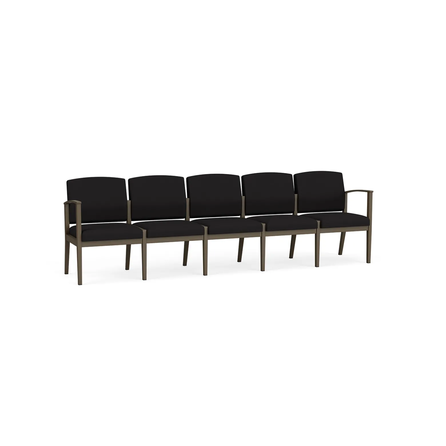 Mason Street Steel 5 Seat Sofa In Standard Upholstery