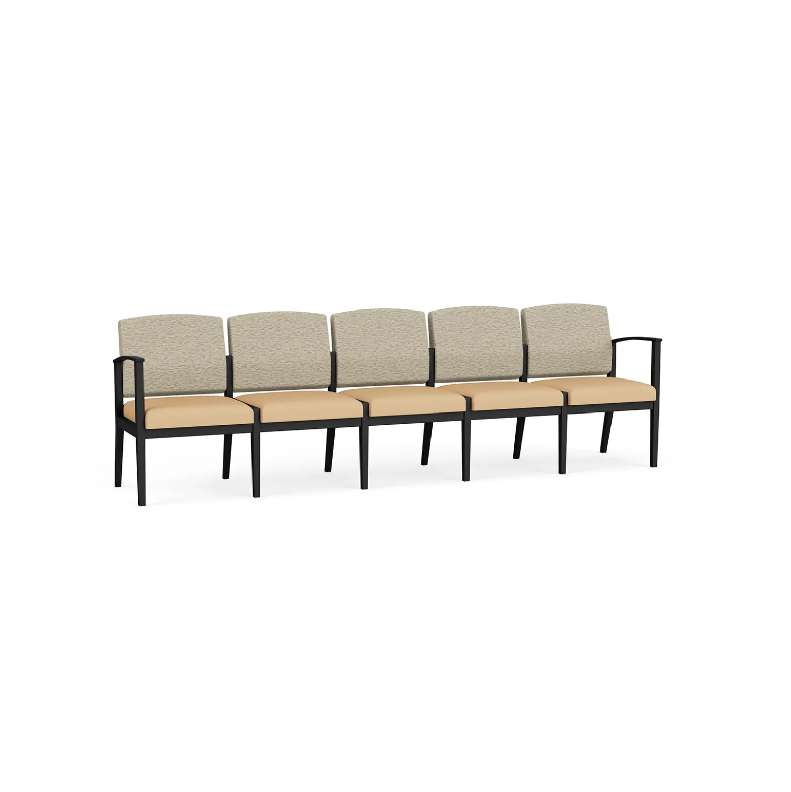 Mason Street Steel 5 Seat Sofa In Standard Upholstery