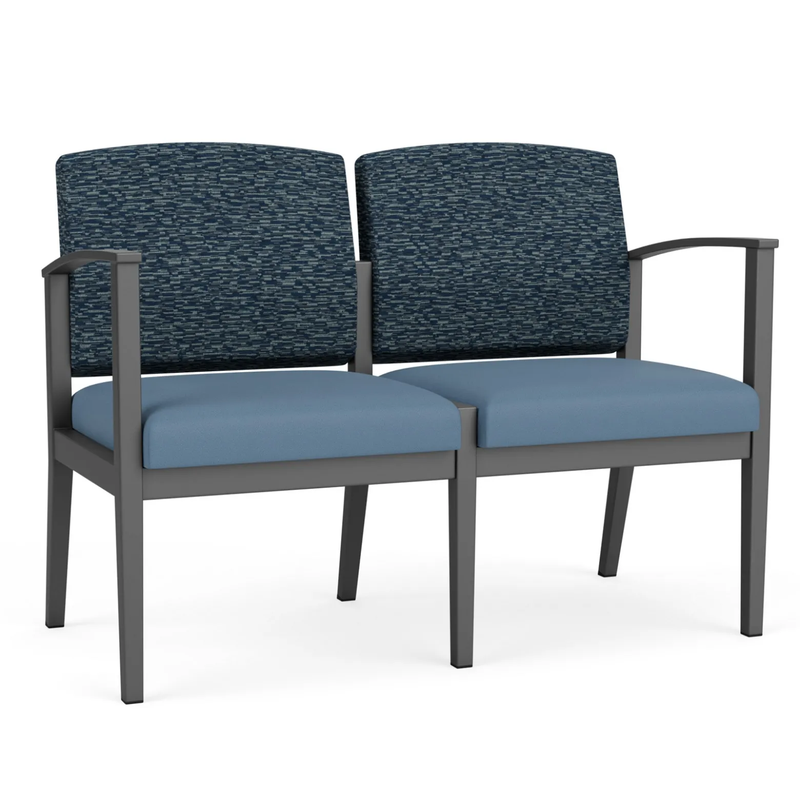 Mason Street Steel 2 Seat Sofa In Standard Upholstery