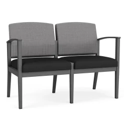 Mason Street Steel 2 Seat Sofa In Premium Upholstery