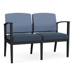 Mason Street Steel 2 Seat Sofa In Premium Upholstery