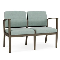 Mason Street Steel 2 Seat Sofa In Premium Upholstery