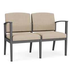 Mason Street Steel 2 Seat Sofa In Premium Upholstery