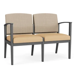 Mason Street Steel 2 Seat Sofa In Premium Upholstery