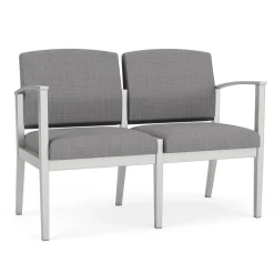 Mason Street Steel 2 Seat Sofa In Premium Upholstery