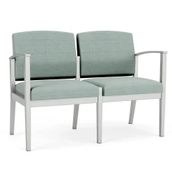 Mason Street Steel 2 Seat Sofa In Premium Upholstery