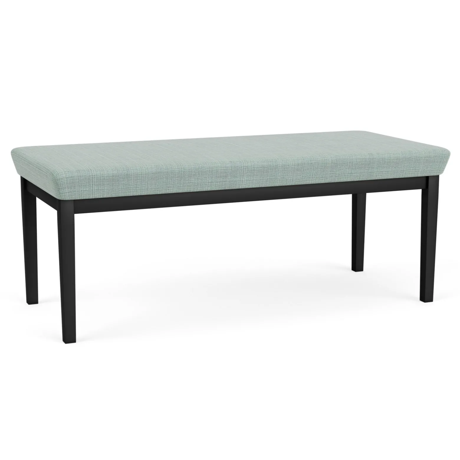 Mason Street Steel 2 Seat Bench In Premium Upholstery