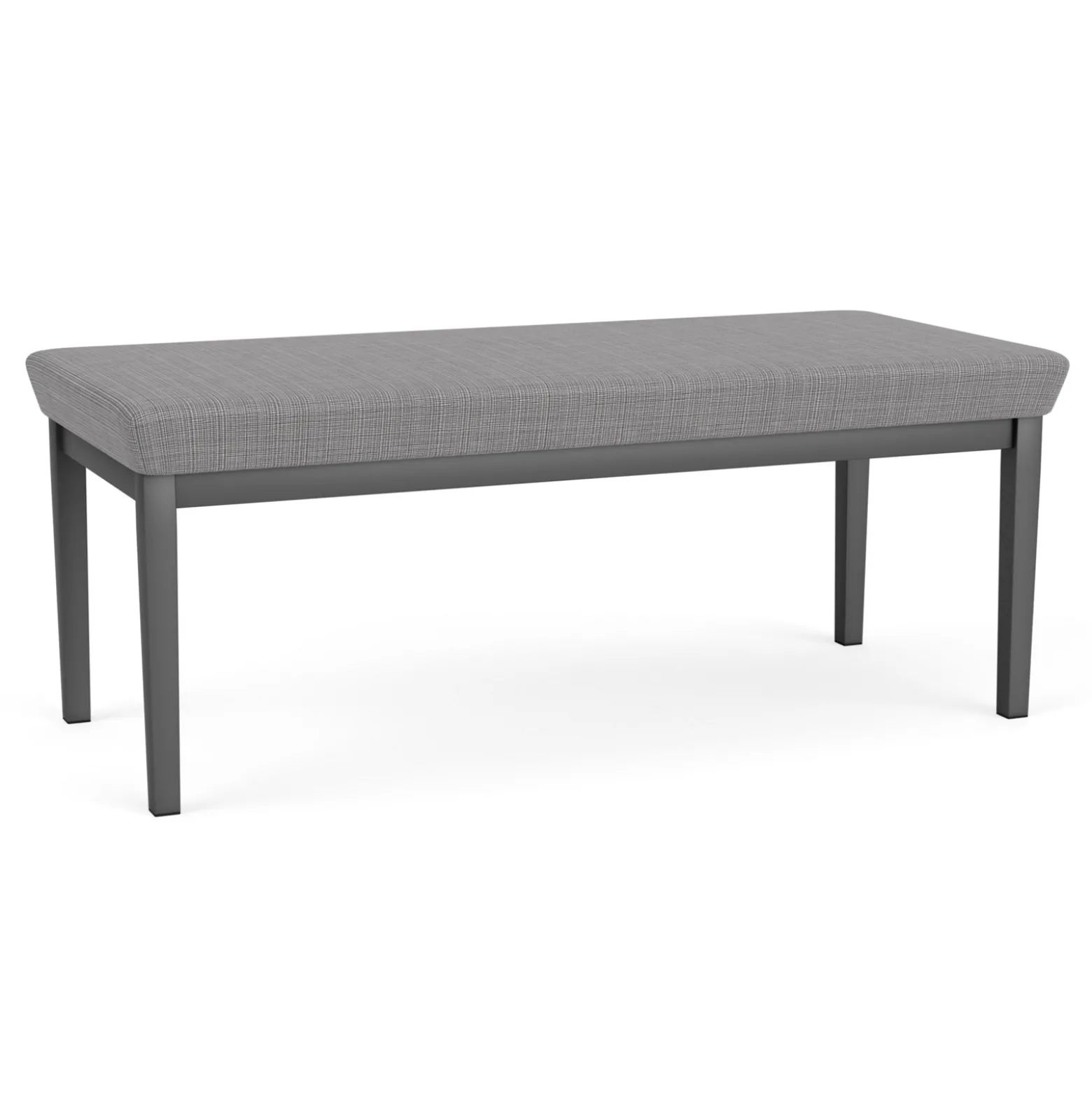 Mason Street Steel 2 Seat Bench In Premium Upholstery