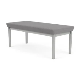 Mason Street Steel 2 Seat Bench In Premium Upholstery