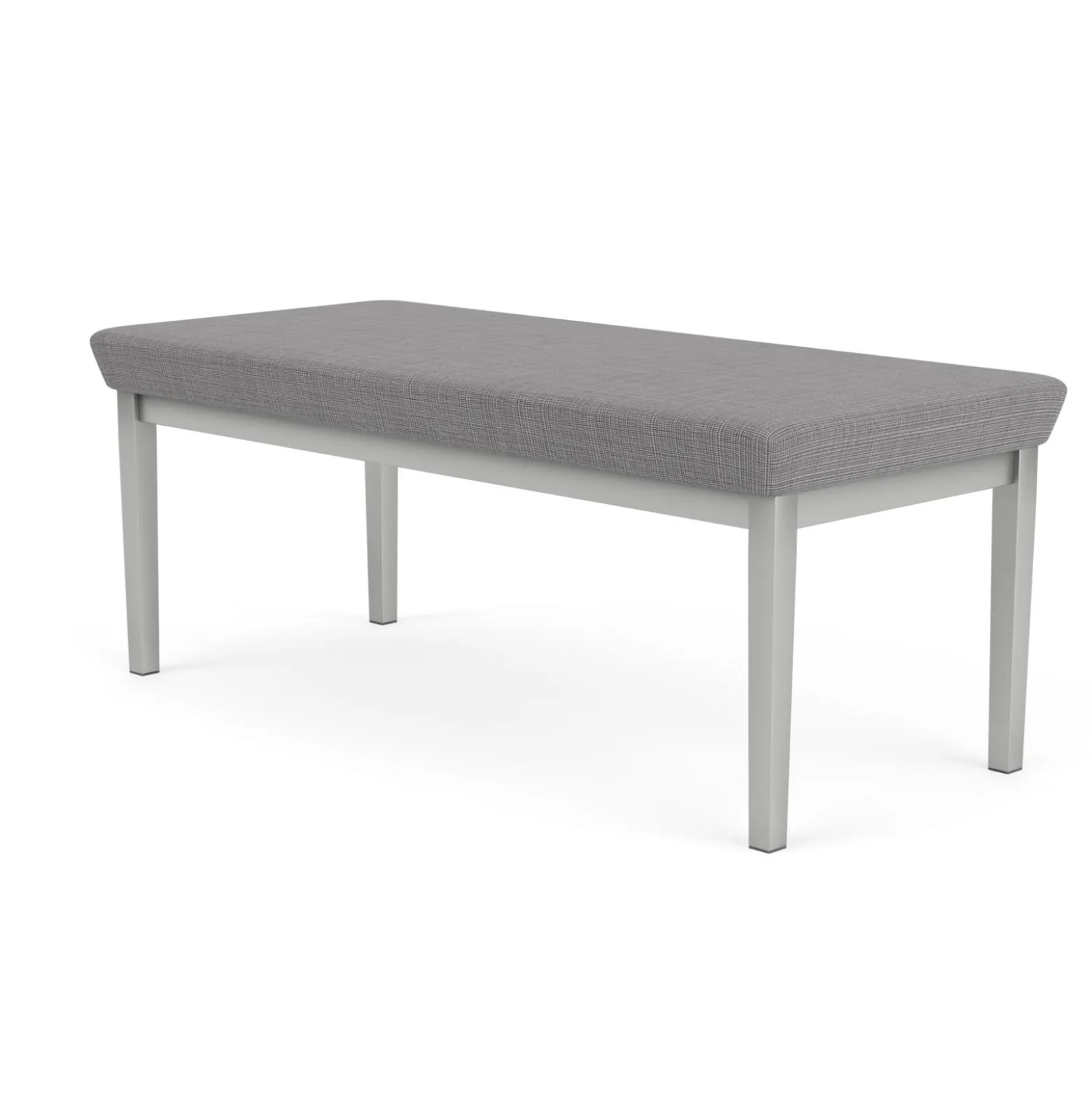 Mason Street Steel 2 Seat Bench In Premium Upholstery