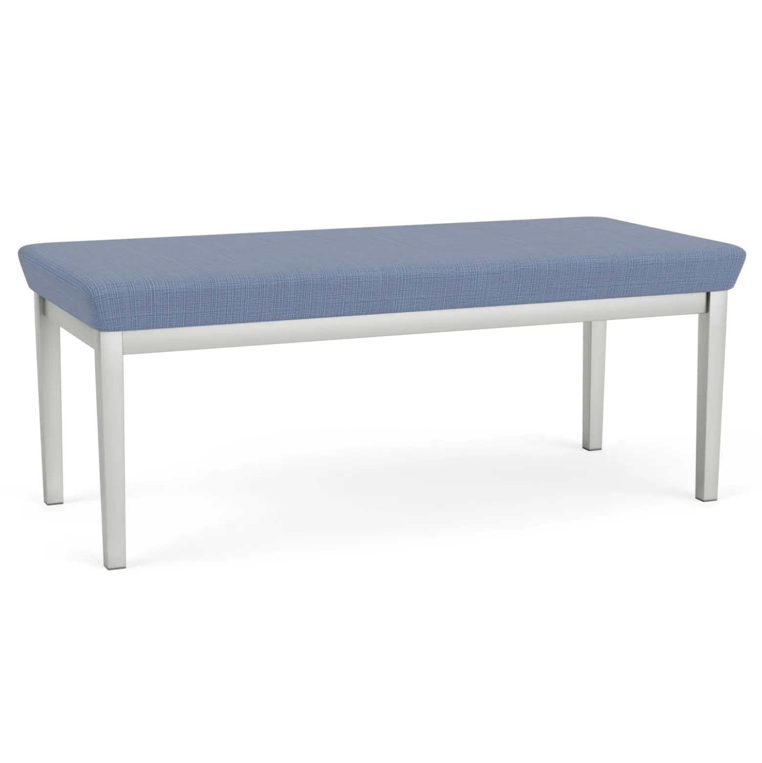 Mason Street Steel 2 Seat Bench In Premium Upholstery