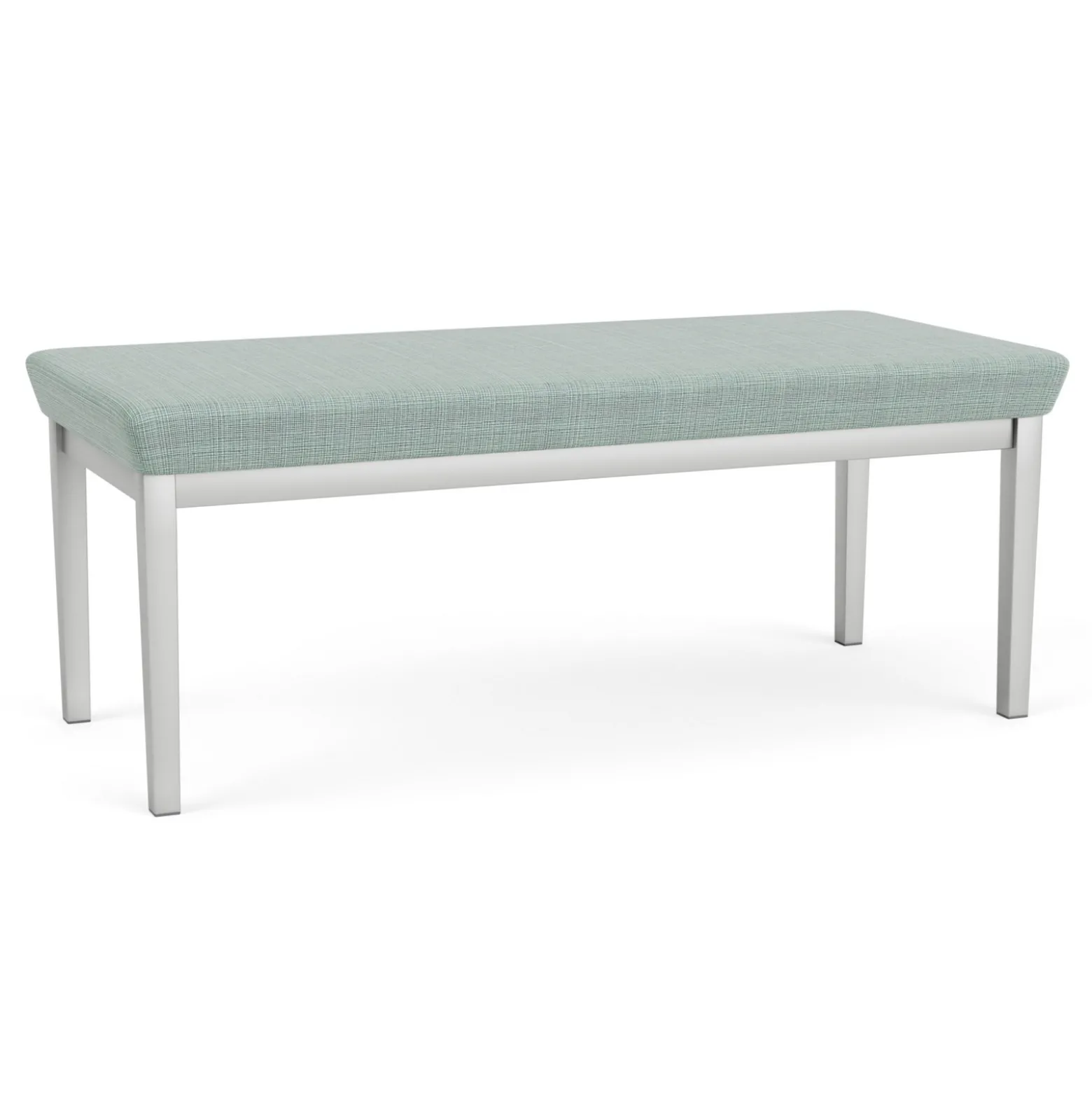 Mason Street Steel 2 Seat Bench In Premium Upholstery