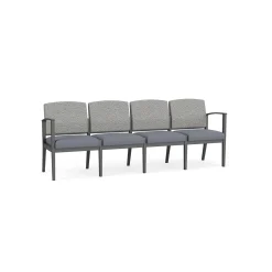 Mason Street Steel 4 Seat Sofa In Standard Upholstery