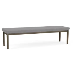 Mason Street Steel 3 Seat Bench In Standard Upholstery