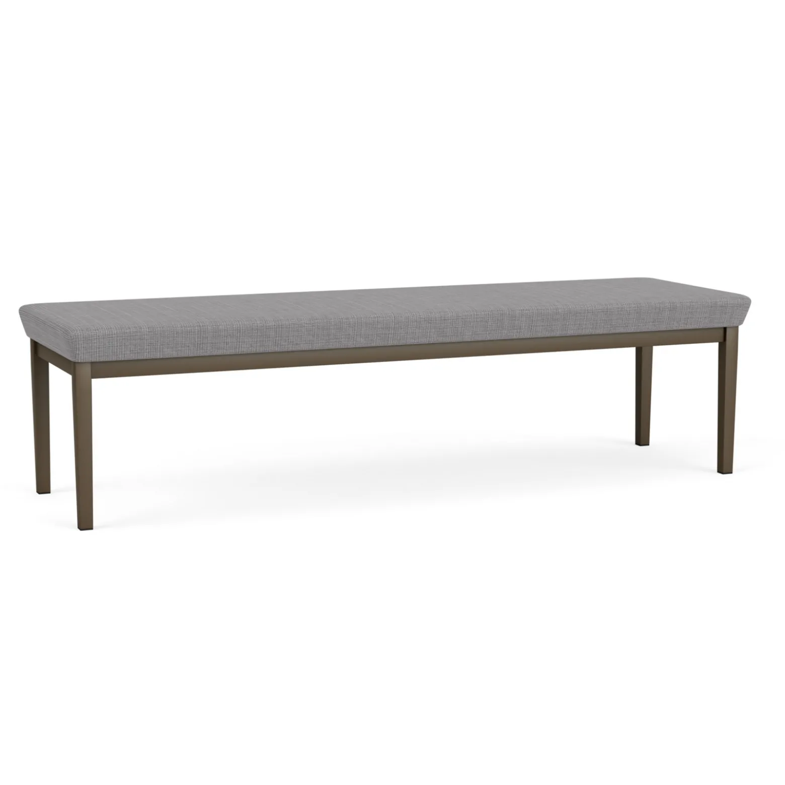 Mason Street Steel 3 Seat Bench In Standard Upholstery